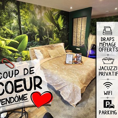 Appartement Chambre Cosy - Jacuzzi - Little Room Vendôme Eksteriør bilde